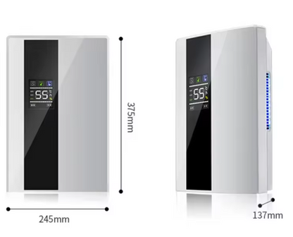 Déshumidificateur d’air 90W 2,2L/24h avec télécommande et vidange continue – 30 m²– Kalyma CJ-2020-3