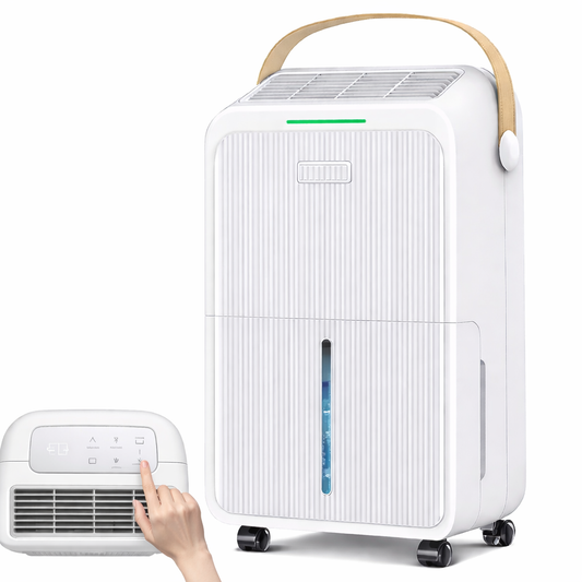 Déshumidificateur électrique 16 L / jour jusqu’à 45 m² avec affichage LED et vidange continue – Kalyma KL-16L-LED