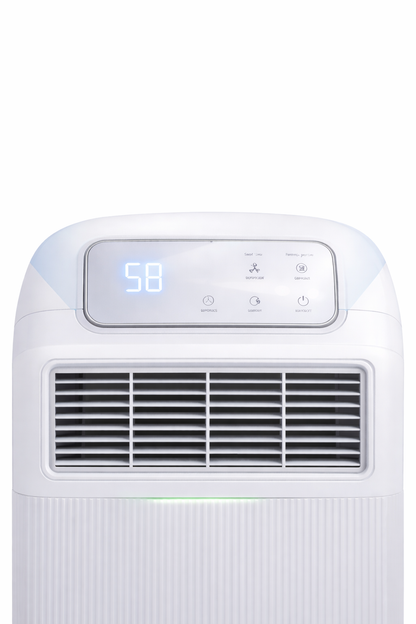 Déshumidificateur électrique 16 L / jour jusqu’à 45 m² avec affichage LED et vidange continue – Kalyma KL-16L-LED